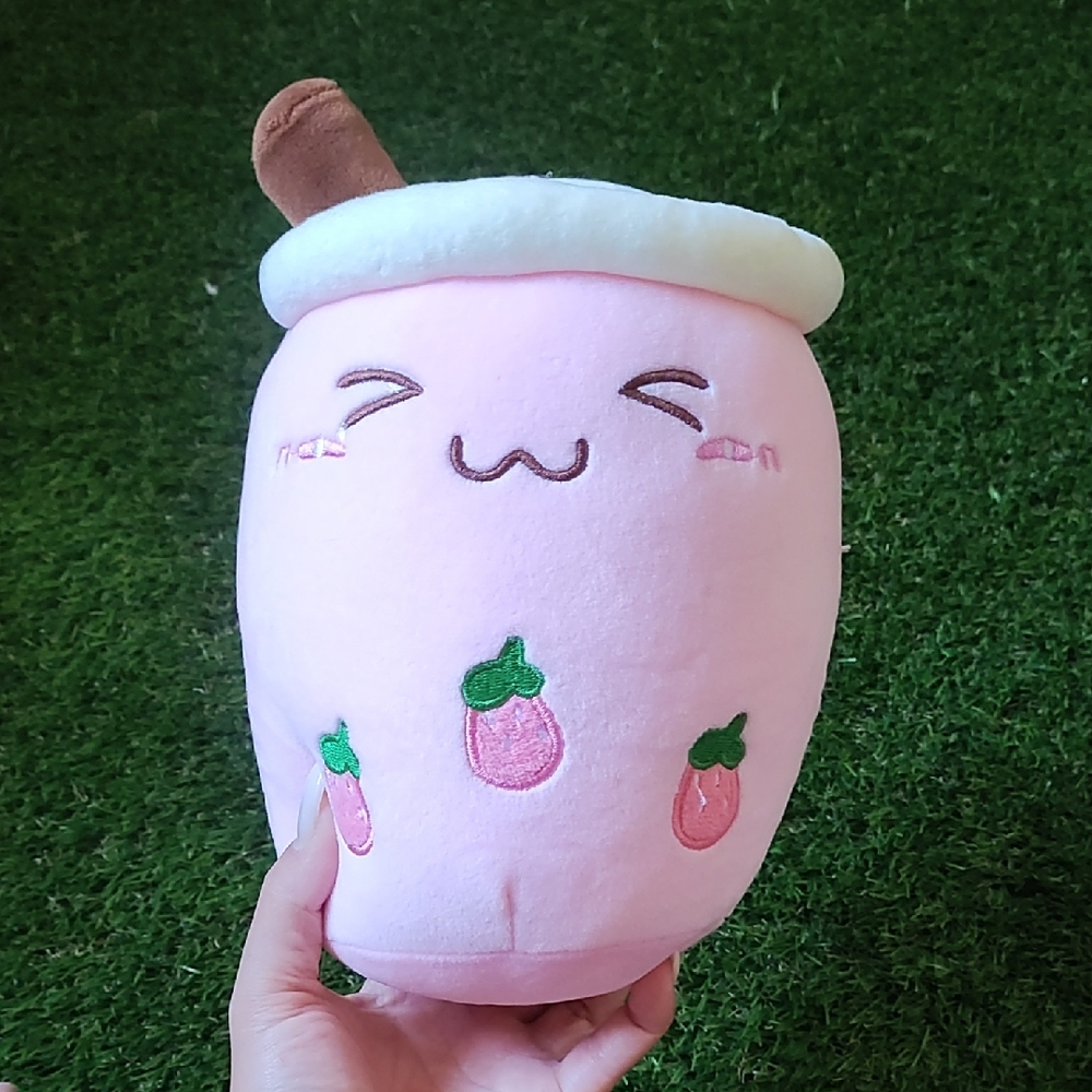 🍓 Boba Plushie